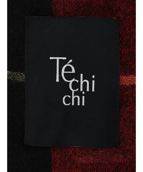 【新品タグあり】Te chichi ウールチェックストール Te chichi（テチチ）の「ウールチェックストール（ストール