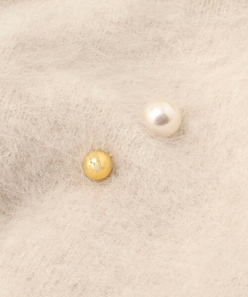 NOLLEY’S Sophi（ノーリーズソフィ）の「パール×ボールピン（ブローチ/コサージュ・レディース・ゴールド・FREE）」の5枚目の写真