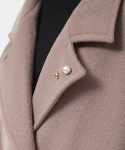 NOLLEY’S Sophi（ノーリーズソフィ）の「パール×ボールピン（ブローチ/コサージュ・レディース・ゴールド・FREE）」の6枚目の写真