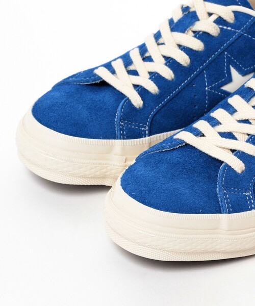 BEAMS BOY（ビームスボーイ）の「CONVERSE / ONE STAR J SUEDE（スニーカー・レディース・ブルー・23.5/23/24.5/24）」の2枚目の写真