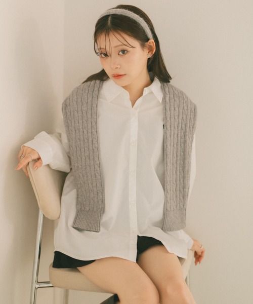 セール】ヴァニー刺繍シャツ（シャツ/ブラウス）｜VANNIE U