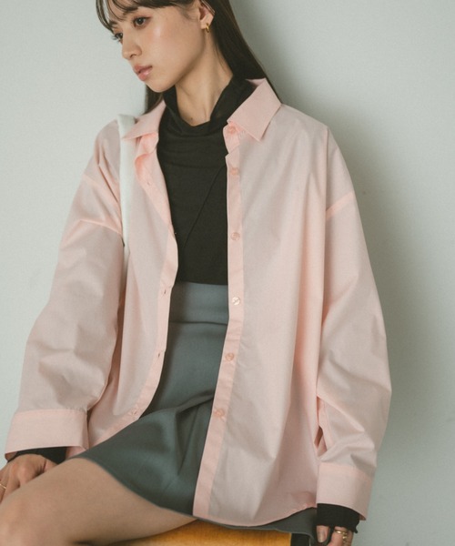 VANNIE U（ヴァニーユー）の「ヴァニー刺繍シャツ（シャツ/ブラウス・レディース・イエロー/ブルー/ピンク/ホワイト/ライトブルー・FREE）」の5枚目の写真