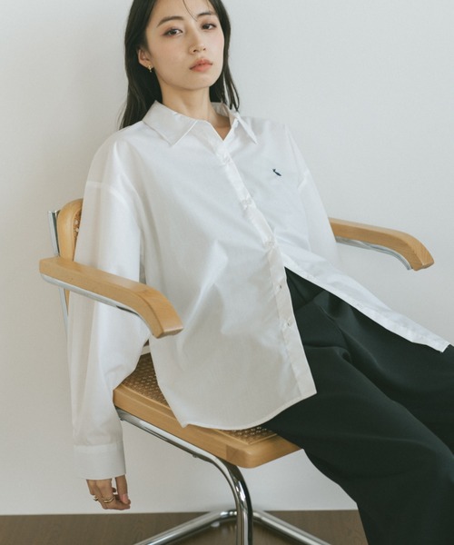 VANNIE U（ヴァニーユー）の「ヴァニー刺繍シャツ（シャツ/ブラウス・レディース・イエロー/ブルー/ピンク/ホワイト/ライトブルー・FREE）」の14枚目の写真