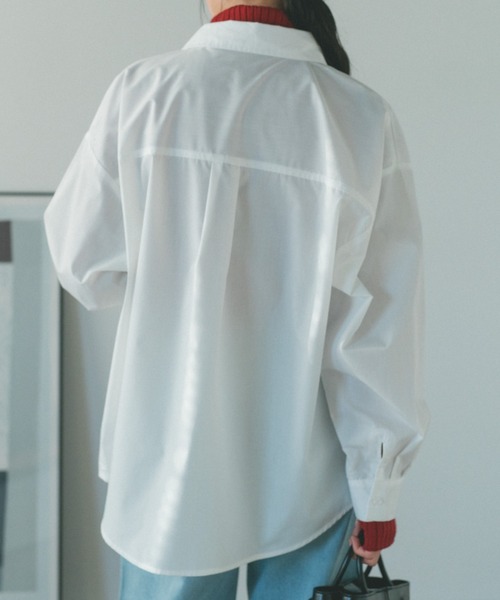 VANNIE U（ヴァニーユー）の「ヴァニー刺繍シャツ（シャツ/ブラウス・レディース・イエロー/ブルー/ピンク/ホワイト/ライトブルー・FREE）」の9枚目の写真