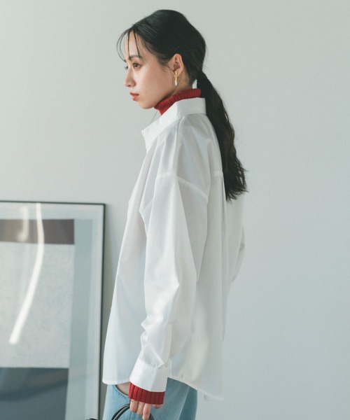 VANNIE U（ヴァニーユー）の「ヴァニー刺繍シャツ（シャツ/ブラウス・レディース・イエロー/ブルー/ピンク/ホワイト/ライトブルー・FREE）」の10枚目の写真