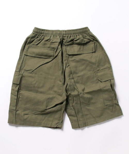 B.I.D.（ビーアイディー）の「【Bz】 [IZU] カーゴショートパンツ（カーゴパンツ・レディース・ベージュ/カーキ/グレー・LARGE/MEDIUM/X-LARGE）」の4枚目の写真