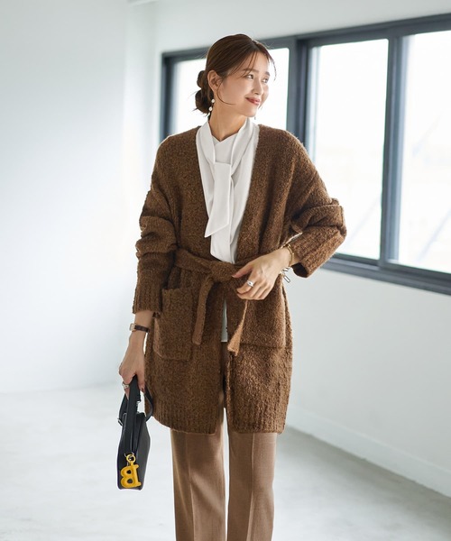 STYLE DELI（スタイルデリ）の「あったかモコモコニットガウン