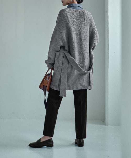 STYLE DELI（スタイルデリ）の「あったかモコモコニットガウン