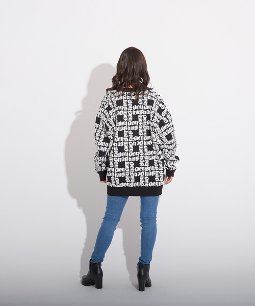 BOY LONDON(ボーイロンドン)の「【BOY LONDON】BOY LOGO PATTERNED KNIT CARDIGAN(カーディガン/ボレロ・メンズ・ブラック・X-SMALL/S/M/L)」の16枚目の写真
