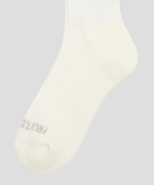 Design Tshirts Store graniph（デザイン　ティーシャツ　ストア　グラニフ）の「FRUIT OF THE LOOM× graniph オーサムタイガー 3ライン C（ソックス/靴下・メンズ・マルチ・25cm～27cm）」の2枚目の写真