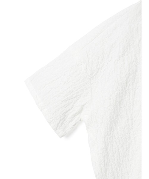 mizuiroind（ミズイロインド）の「mizuiro ind 襟付きコクーンワンピース（ワンピース・レディース・オフホワイト/ブラック・FREE）」の15枚目の写真