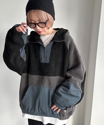 ボアナイロンアノラック【ZOZOTOWN限定アイテム】