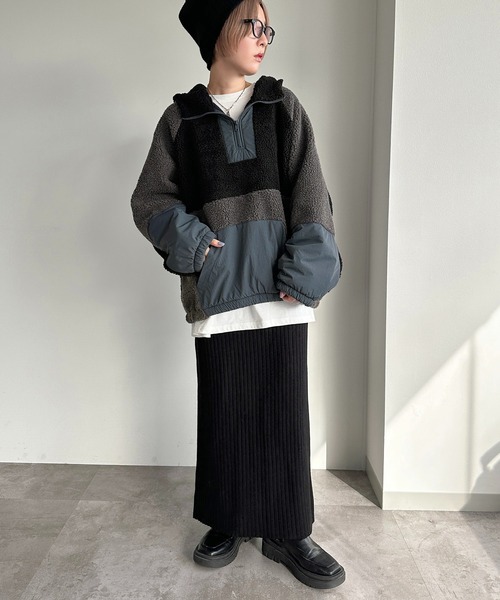 セール】ボアナイロンアノラック【ZOZOTOWN限定アイテム】（パーカー