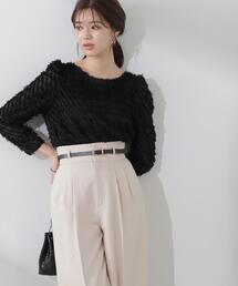 PROPORTION BODY DRESSING | カットジャガードブラウス / 1214110105(シャツ/ブラウス)