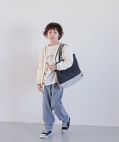 GLOBAL WORK（グローバルワーク）の「洗えるスクールバッグ/102773（トートバッグ・キッズ・ブルー/グレイッシュブルー/ブラック/サックスブルー/グレー系2/グレー系5/ブラック系1/カモフラージュ/ホワイト系8/ブラック系・ONESIZE）」の13枚目の写真