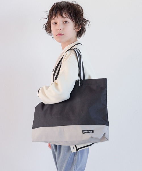 GLOBAL WORK（グローバルワーク）の「洗えるスクールバッグ/102773（トートバッグ・キッズ・ブルー/グレイッシュブルー/ブラック/サックスブルー/グレー系2/グレー系5/ブラック系1/カモフラージュ/ホワイト系8/ブラック系・ONESIZE）」の15枚目の写真