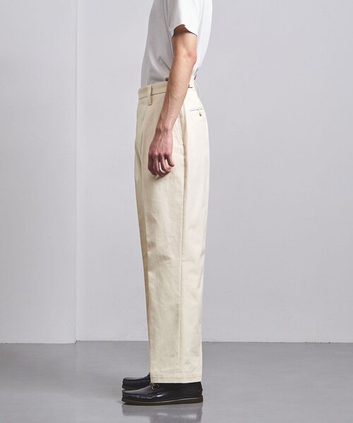 UNITED ARROWS（ユナイテッドアローズ）の「コットンキャンバス ミリタリーパンツ（カーゴパンツ・メンズ・ナチュラル/ネイビー・S/M/L/XL）」の20枚目の写真