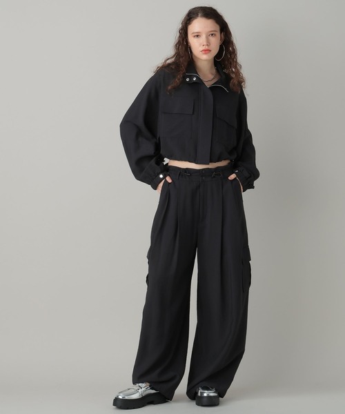 FOREVER 21（フォーエバー トゥエンティーワン）の「【2024SS】3WAYスタンドカラーコート（トレンチコート・レディース・ブラック/グレー・FREE）」の17枚目の写真