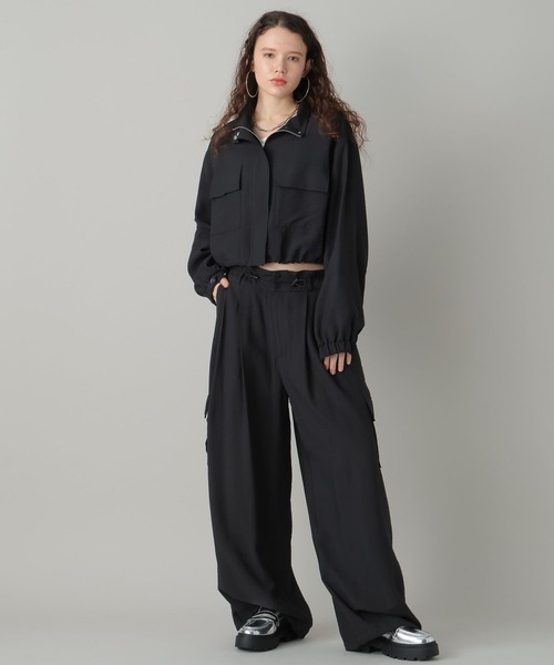 FOREVER 21（フォーエバー トゥエンティーワン）の「【2024SS】3WAYスタンドカラーコート（トレンチコート・レディース・ブラック/グレー・FREE）」の19枚目の写真