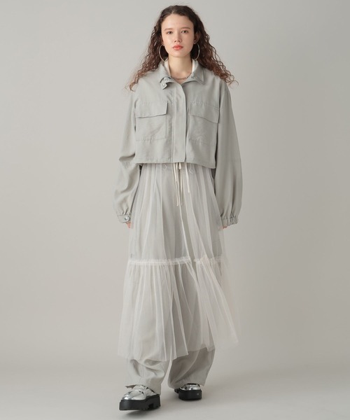FOREVER 21（フォーエバー トゥエンティーワン）の「【2024SS】3WAYスタンドカラーコート（トレンチコート・レディース・ブラック/グレー・FREE）」の22枚目の写真