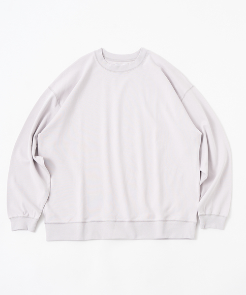 417 EDIFICE（フォーワンセブンエディフィス）の「SMOOTH COTTON / スムースコットン ライトスウェット（Tシャツ/カットソー・メンズ・ブルー系その他/イエロー/ブラック/グレー・SMALL/MEDIUM/LARGE）」の2枚目の写真