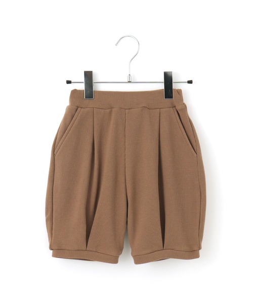MAKE YOUR DAY(メイクユアデイ)の「ワッフルボリュームパンツ■80~140cm(その他パンツ・キッズ・ブラック/チャコールグレー/ネイビー/ブラウン・90/100/110/120/130/140/80)」の4枚目の写真