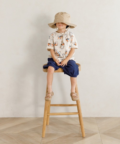 MAKE YOUR DAY(メイクユアデイ)の「ワッフルボリュームパンツ■80~140cm(その他パンツ・キッズ・ブラック/チャコールグレー/ネイビー/ブラウン・90/100/110/120/130/140/80)」の12枚目の写真