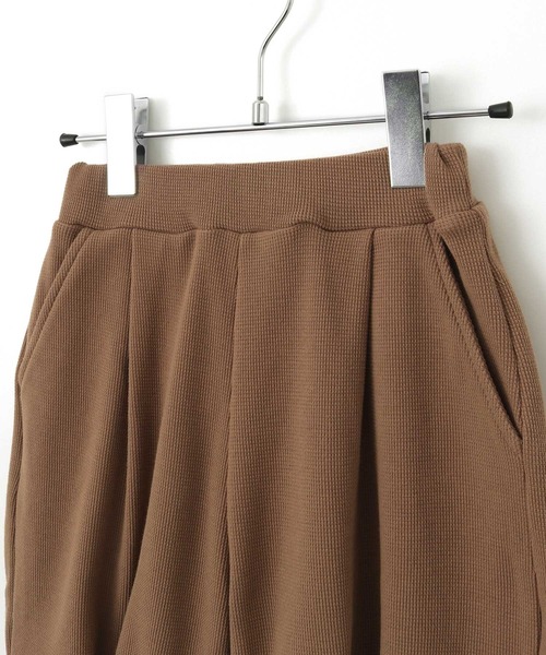 MAKE YOUR DAY(メイクユアデイ)の「ワッフルボリュームパンツ■80~140cm(その他パンツ・キッズ・ブラック/チャコールグレー/ネイビー/ブラウン・90/100/110/120/130/140/80)」の19枚目の写真