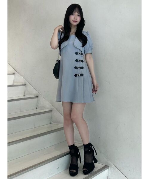 EATME（イートミー）の「チェーンハンドルバッグ（ショルダーバッグ・レディース・ブラック/ベージュ・FREE）」の8枚目の写真