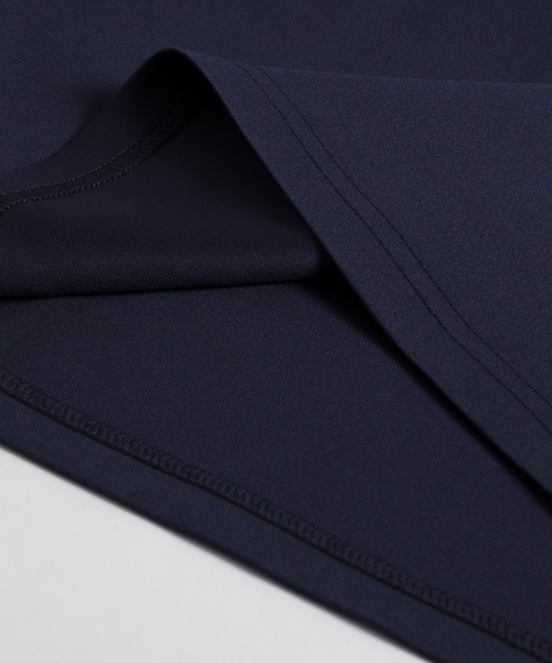 MUHET(ミュエータ)の「ライン入りゲームシャツ(Tシャツ/カットソー・レディース・ブラウン/スミクロ/ネイビー・MEDIUM/X-LARGE)」の6枚目の写真