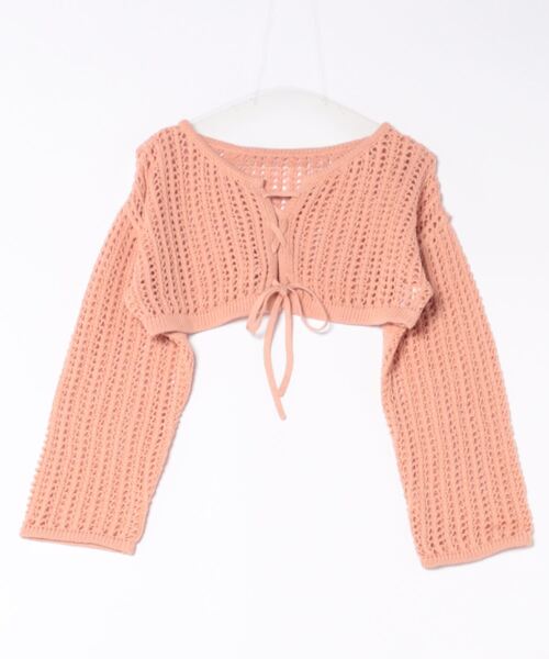 apres jour clair(アプレジュールクレア)の「【apres jour clair】レースアップメッシュニット【ZOZOTOWN限定アイテム】(ニット/セーター・レディース・杢グレー/アイボリー/オレンジ・フリー/X-LARGE)」の14枚目の写真