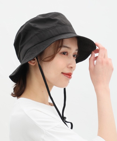 Honeys（ハニーズ）の「アドベンチャーハット（ハット・レディース・ブラック/スミクロ/ライトカーキ/ライトベージュ/ベージュ・FREE）」の2枚目の写真