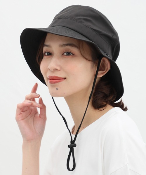 Honeys（ハニーズ）の「アドベンチャーハット（ハット・レディース・ブラック/スミクロ/ライトカーキ/ライトベージュ/ベージュ・FREE）」の6枚目の写真