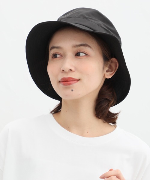 Honeys（ハニーズ）の「アドベンチャーハット（ハット・レディース・ブラック/スミクロ/ライトカーキ/ライトベージュ/ベージュ・FREE）」の9枚目の写真