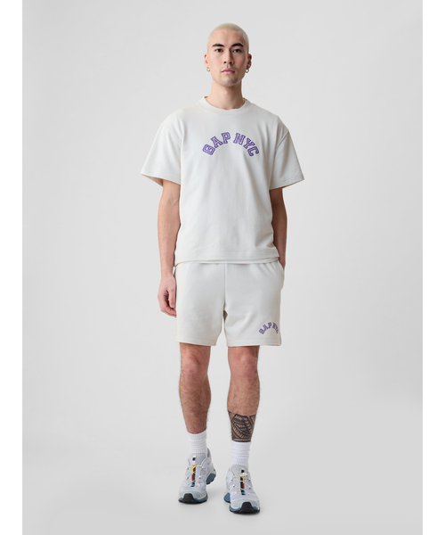 GAP ホワイト トレーナー・ショートパンツ セットアップ L cn59097818.jpg