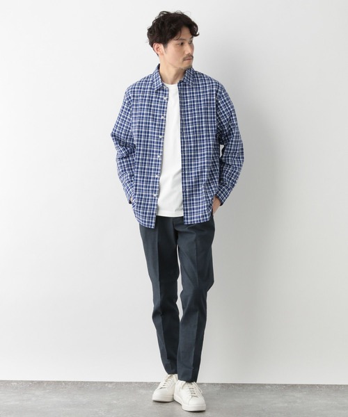 GLOBAL WORK（グローバルワーク）の「アーバンデニムスラックスAIR/986682（デニムパンツ・メンズ・ダークブルー/ネイビー・LARGE/MEDIUM/SMALL/XX-LARGE/X-LARGE/X-SMALL）」の4枚目の写真