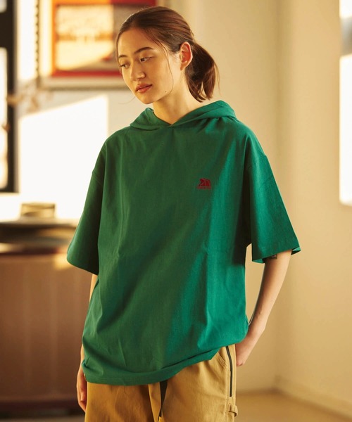 go slow caravan（ゴースローキャラバン）の「COBMASTER/コブマスター　1P刺繍 ビッグTEE-PK（パーカー・メンズ・ラベンダー/ホワイト/グリーン系その他/イエロー/オートミール/ブラック・LARGE/MEDIUM/X-LARGE）」の22枚目の写真