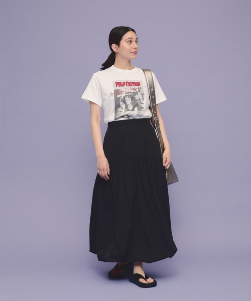 eL（エル）の「【eL】Pulp Fiction Tee/104511（Tシャツ/カットソー・レディース・ホワイト・FREE）」の9枚目の写真