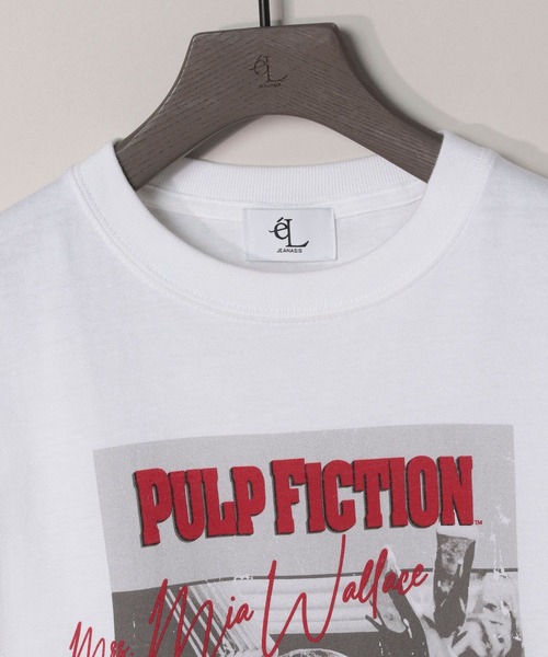 eL（エル）の「【eL】Pulp Fiction Tee/104511（Tシャツ/カットソー・レディース・ホワイト・FREE）」の2枚目の写真