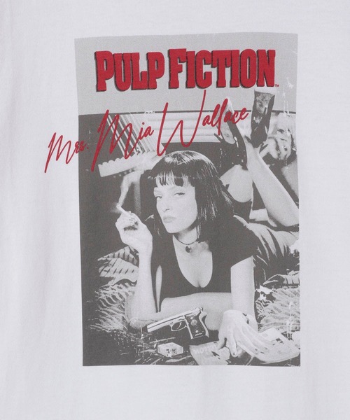 eL（エル）の「【eL】Pulp Fiction Tee/104511（Tシャツ/カットソー・レディース・ホワイト・FREE）」の12枚目の写真