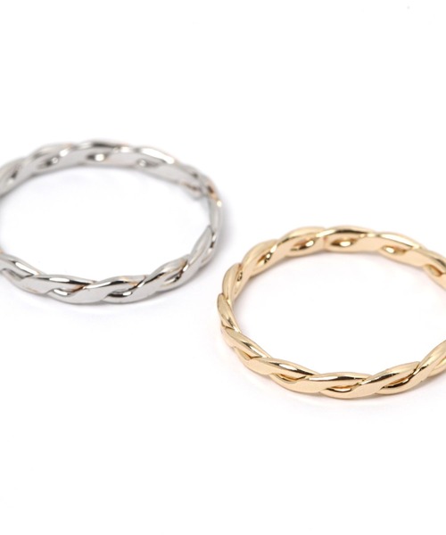 LAKOLE(ラコレ)の「スリムネジリリング2 / 114092(リング・レディース・その他1/その他2・FREE)」の3枚目の写真