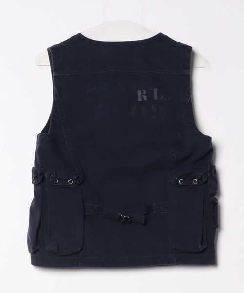 新品タグ付　ポロラルフローレン　現行　ユーティリティベスト　オリンピック　USA POLO RALPH LAUREN（ポロ ラルフ ローレン）の「ツイル