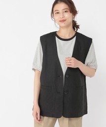 studio CLIP | リネン100ベスト(ベスト)