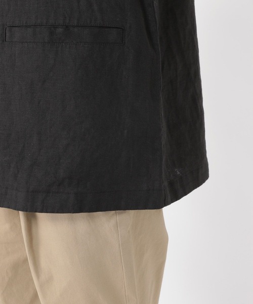 studio CLIP（スタディオクリップ）の「リネン100ベスト（ベスト・レディース・ブラック/アイボリー・FREE）」の12枚目の写真