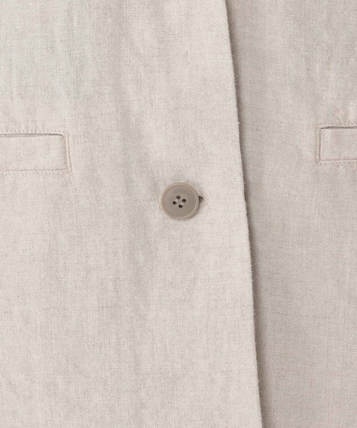 studio CLIP（スタディオクリップ）の「リネン100ベスト（ベスト・レディース・ブラック/アイボリー・FREE）」の17枚目の写真