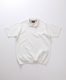 MEN'S BIGI | LIBERTYプリントスキッパーニットポロシャツ(ポロシャツ)