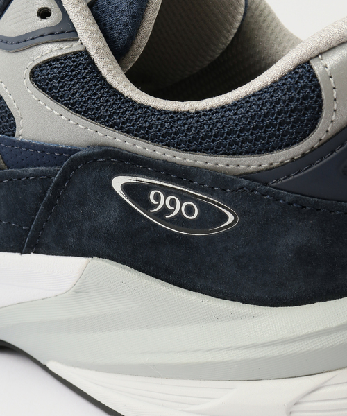 NEW BALANCE(ニューバランス)の「NEW BALANCE Made in USA 990 v6 NV6 / M990NV6(スニーカー・メンズ・ネイビー・28cm/27.5cm/27cm/26.5cm)」の8枚目の写真