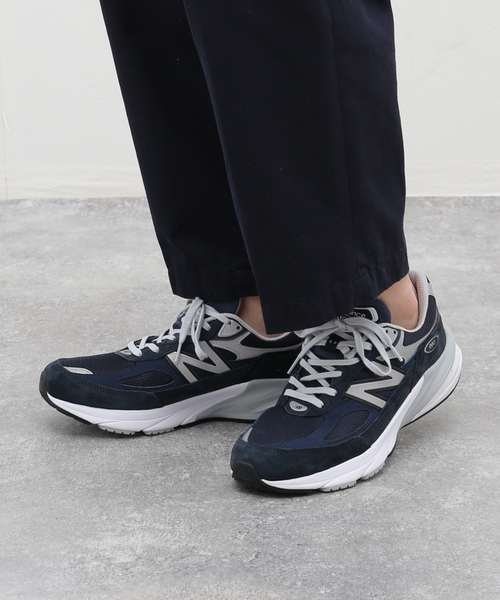 NEW BALANCE(ニューバランス)の「NEW BALANCE Made in USA 990 v6 NV6 / M990NV6(スニーカー・メンズ・ネイビー・28cm/27.5cm/27cm/26.5cm)」の2枚目の写真
