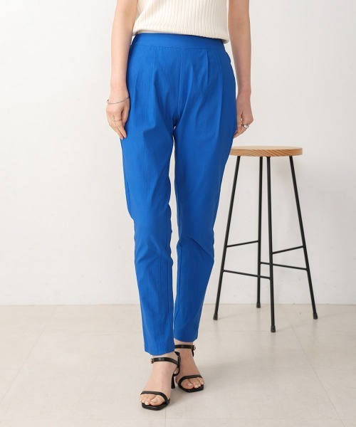 Bou Jeloud（ブージュルード）の「【34-42サイズ展開あり】　UV/接触冷感　HAKIYASEパンツ（その他パンツ・レディース・オフホワイト/ブルー/カーキ/ブラック/イエロー/インディゴブルー/ベージュ・36/38/34/40/42）」の7枚目の写真