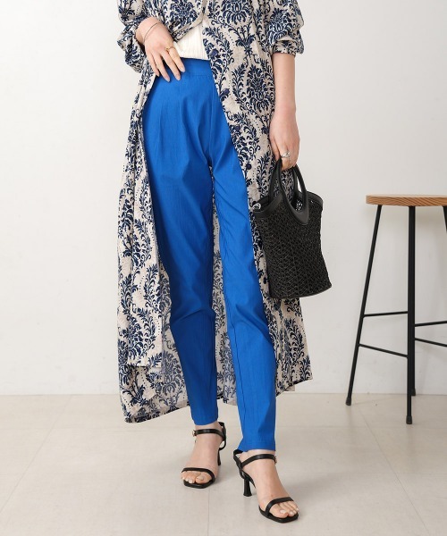 Bou Jeloud（ブージュルード）の「【34-42サイズ展開あり】　UV/接触冷感　HAKIYASEパンツ（その他パンツ・レディース・オフホワイト/ブルー/カーキ/ブラック/イエロー/インディゴブルー/ベージュ・36/38/34/40/42）」の8枚目の写真